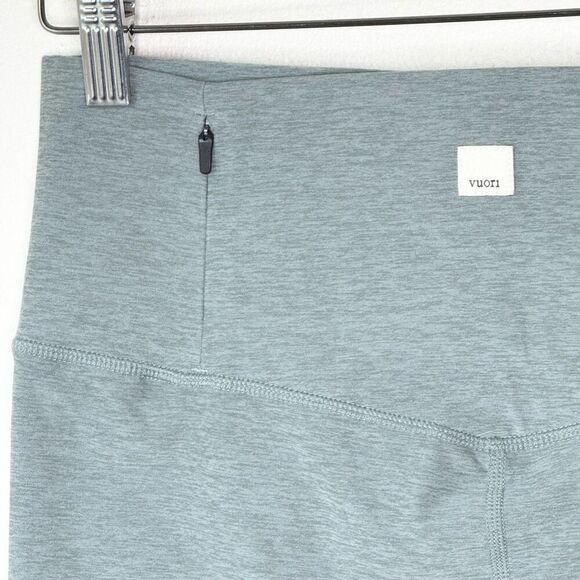Vuori Clean Elevation Dreamknit Heathered Slate Blue Leggings - Women’s US L - Picture 4 of 6